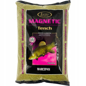 Zanęta Lorpio Magnetic Tench Lin Marcepan 2000g