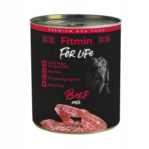 FFL dog karma mokra dla psa z wołowiną 800 g