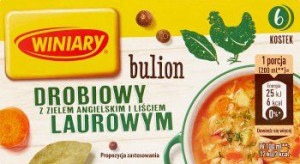 Pakiet 15szt Winiary bulion z zielem angielskim i liściem laurowym 60g