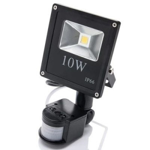 Halogen naświetlacz LED 10W z czujnikiem ruchu