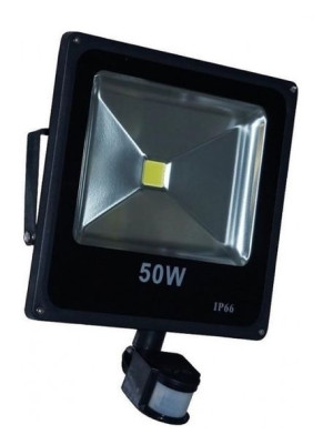 Halogen naświetlacz LED 50W z czujnikiem ruchu