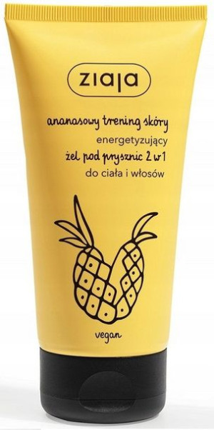 Ziaja Ananasowy Żel Pod Prysznic 2W1 Ciało I Włosy