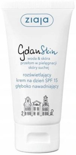 Ziaja Gdanskin Krem Na Dzień Rozświetlający Spf15