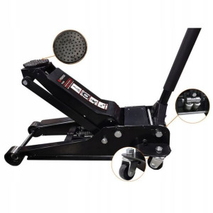 Podnośnik Hydrauliczny Żaba 4t Niski 2 Tłoki 560mm