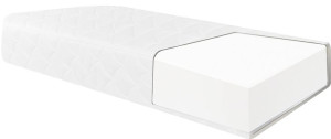 MATERAC dziecięcy PIANKOWY LILI w pokrowcu 160x70x10cm