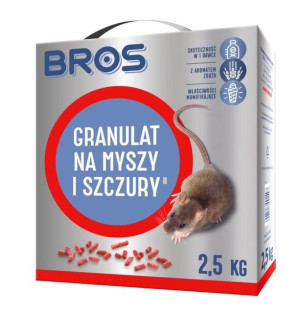 Trutka Na Myszy I Szczury Trucizna Bros Skuteczna 2,5 Kg