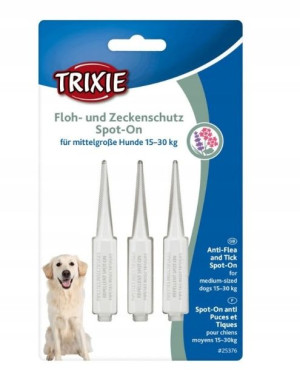 Krople na pasożyty Trixie Spot on dla psów 15-30kg