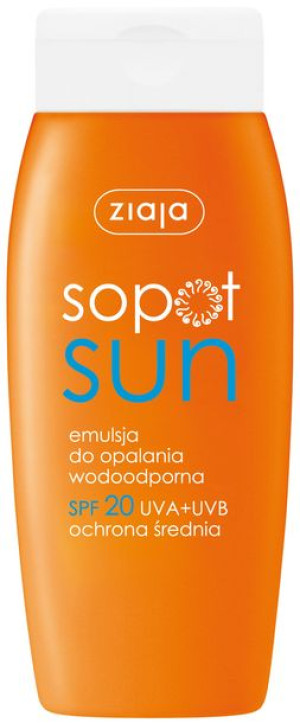Sopot Sun Spf20 Emulsja Do Opal.150 Ml