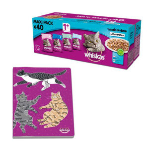 Whiskas Saszetka Smaki Rybne 40x100g