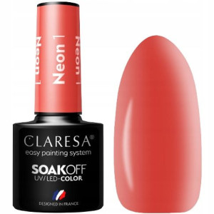 Claresa Lakier hybrydowy NEON 1 -5g