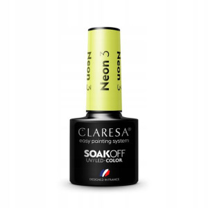 Claresa lakier hybrydowy Neon 3  5 g
