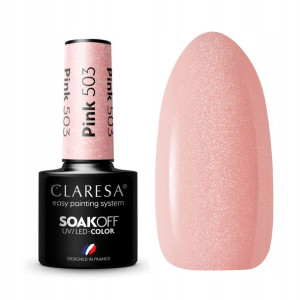Claresa Lakier hybrydowy PINK 503 -5g