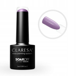 Claresa Lakier hybrydowy PURPLE 607 -5g