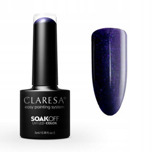 Claresa Lakier hybrydowy PURPLE 627 -5g