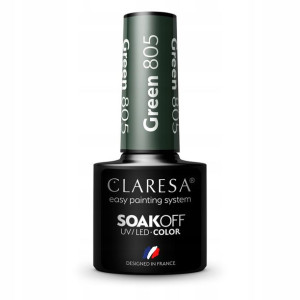 Claresa Lakier hybrydowy GREEN 805 -5g