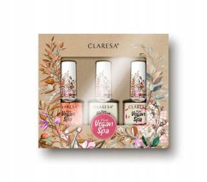 Claresa ZESTAW Vegan Spa Pink Power