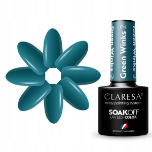 Claresa Lakier Hybrydowy Green Winks 2 - 5 G