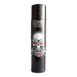 Zapalniczka Clipper wzór RADIOSKULLS