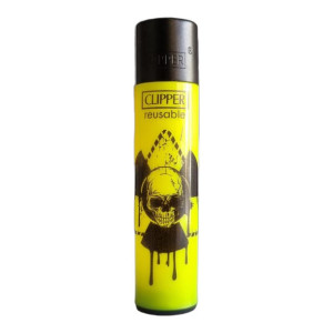 Zapalniczka Clipper wzór RADIOSKULLS