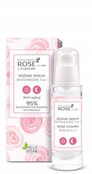 Rose For Skin Różane Ogrody Różane Serum Witaminowe 3 W 1
