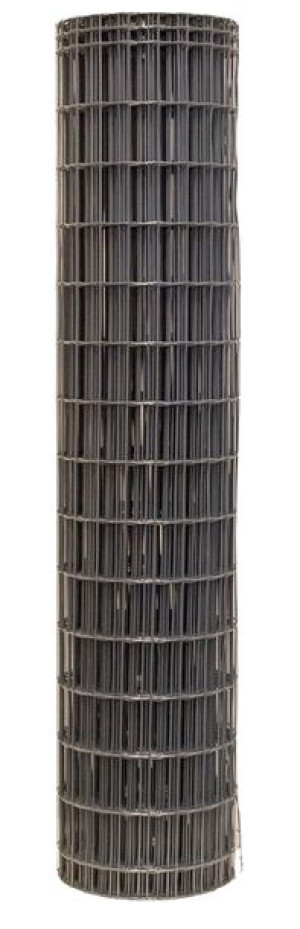 Siatka ogrodzeniowa 100x50 PCV antracyt h=1,2m 25m LUNBERG