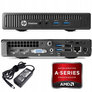 Mini komputer HP 705 G1 Tiny AMD 16GB 960SSD W10