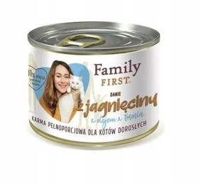 Family First Mokra karma dla kota jagnięcina 200g