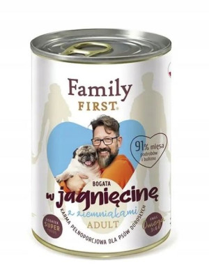 Family First Bogata w jagnięcinę 400g