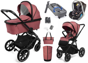Wózek Muuvo Slick 2.0 Kite+ Baza Pure Pink