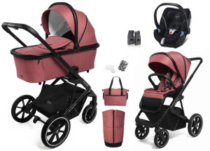 Wózek Muuvo Slick 2.0 Cybex Aton 5 Pure Pink