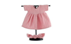 LILLITOY Komplet: Sukienka i Opaska Pin Up Pinky Winky ROZMIAR 38