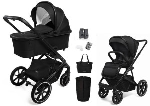 WÓZEK 2w1 MUUVO SLICK 2.0 TORBA Classic Black