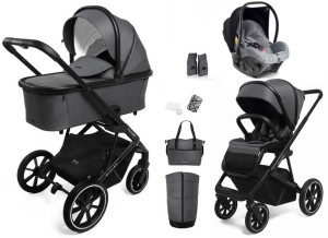 WÓZEK MUUVO SLICK 2.0 FOTEL PIXEL Iron Graphite