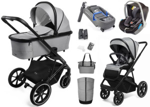 Wózek Muuvo Slick 2.0 Fotel Kite+ Baza Light Grey