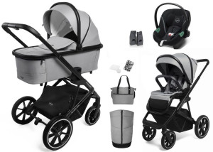 Wózek 3w1 Muuvo Slick 2.0 Cybex Aton S2 Light Grey