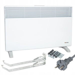 Elektryczny grzejnik energooszczędny 2000 W na ściane przenośny