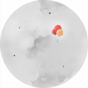 Mata kauczukowa dla dzieci GUGU the Hero Prime Baloon Dream Circle