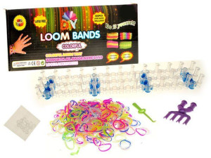 Gumki kolorowe Loom Bands oryginalne 600szt
