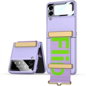Etui GALAXY Z FLIP 4 Tech-Protect Icon Belt fioletowe