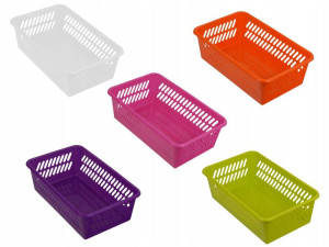 Koszyk plastikowy organizer 25x16x8