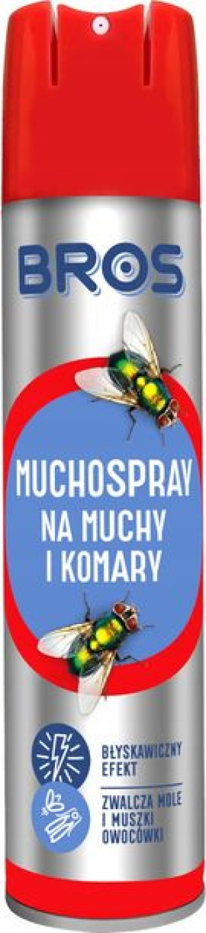BROS Muchospray 400ml Preparat w aerozolu na owady