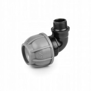 Kolanko Skręcane 32mm PE Kolanko Rur GZ 1"