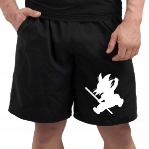 Krótkie Spodenki Męskie Szorty Anime Son Goku