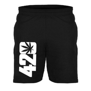 Krótkie Spodenki Męskie Szorty Marichuana 420