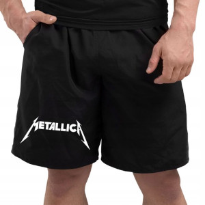 Krótkie Spodenki Męskie Szorty Rock Metallica