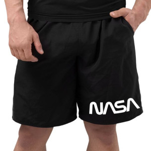 Krótkie Spodenki Męskie Szorty Z Nadrukiem Nasa