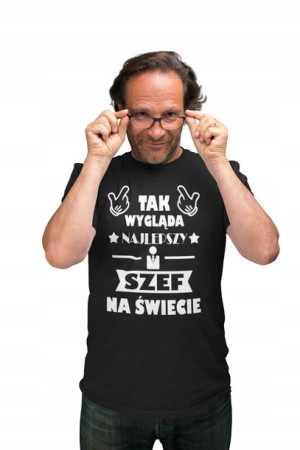Koszulka Dla Najlepszego Szefa Na Prezent Szef Hit