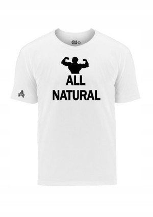 Koszulka Męska All Natural Siłownia S-xxl