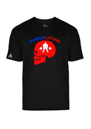 Koszulka Męska Trójbój Powerlifting Siłownia S-xxl