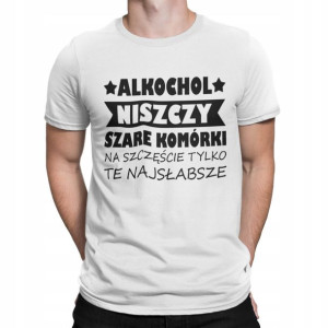 Koszulka Na Prezent Alkohol Dla Szwagra Śmieszna